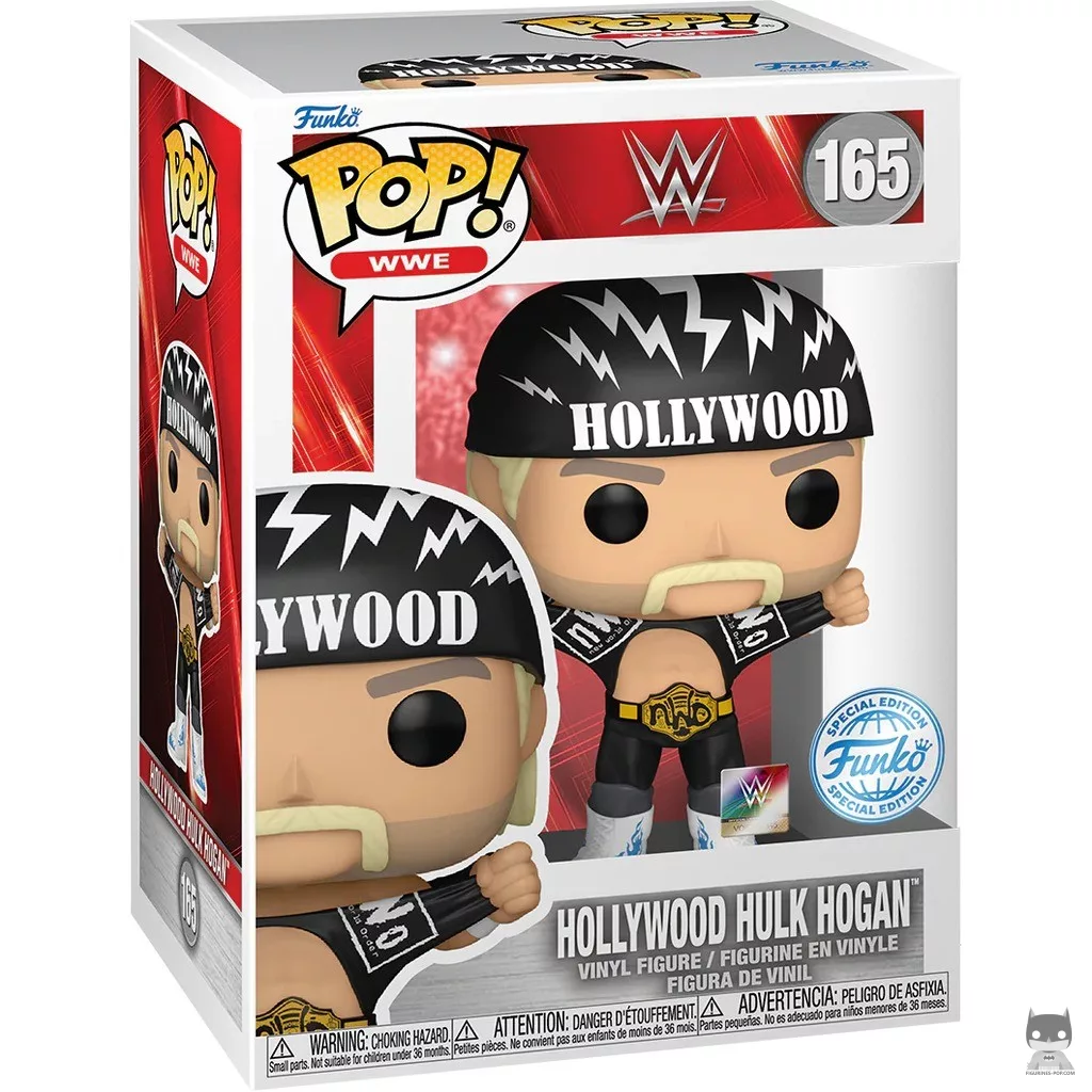 Figura Funko Pop! Hollywood Hulk Hogan en su caja
