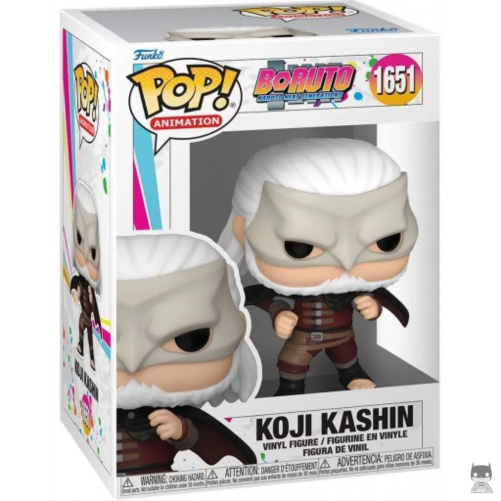 Figura Funko Pop! Koji Kashin en su caja