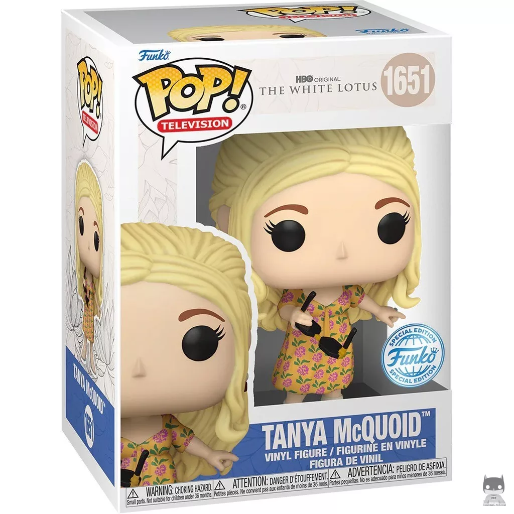 Figura Funko Pop! Tanya McQuoid en su caja