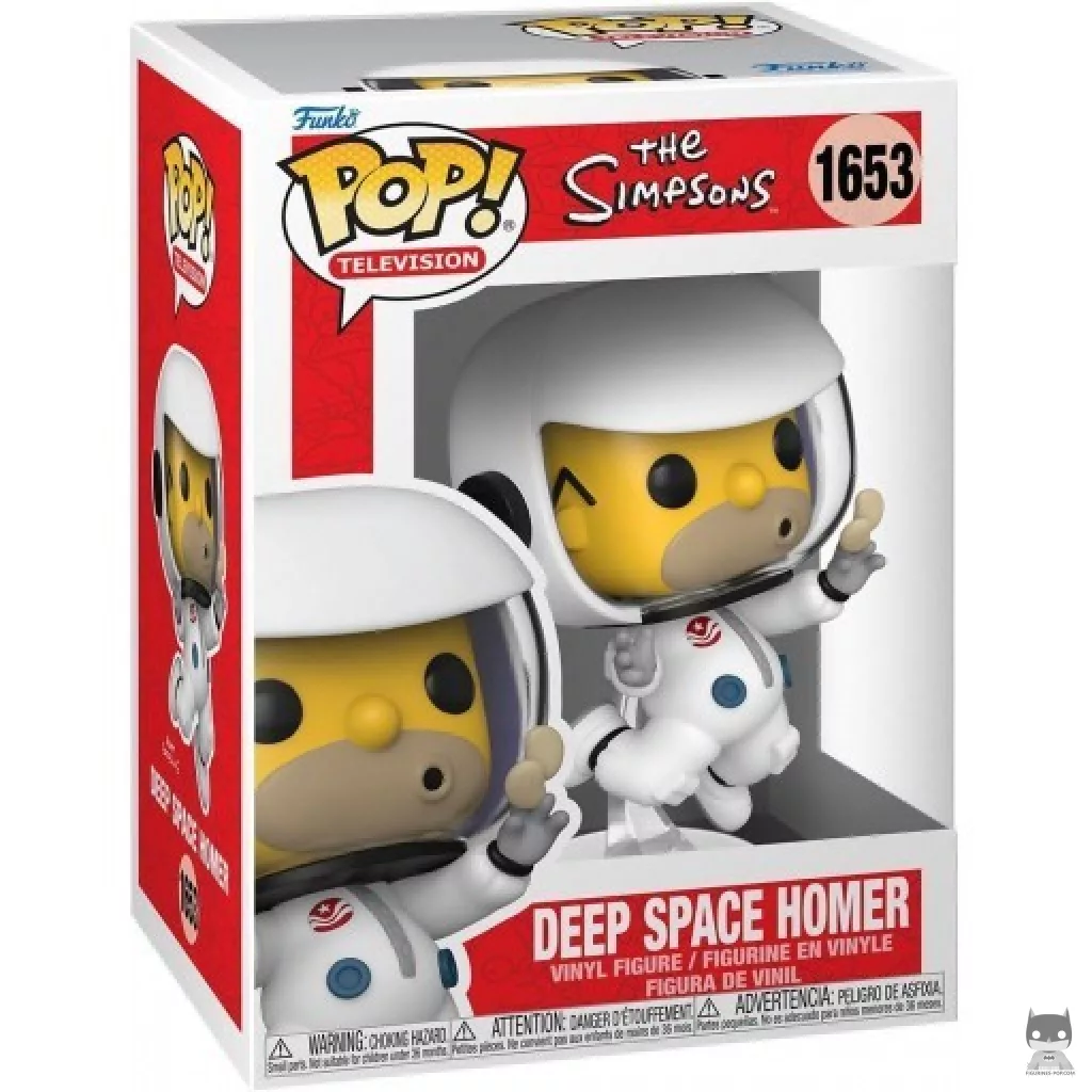 Figura Funko Pop! Homer en el espacio profundo en su caja