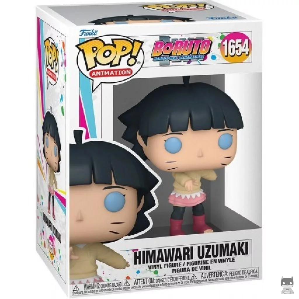 Figura Funko Pop! Himawari Uzumaki en su caja