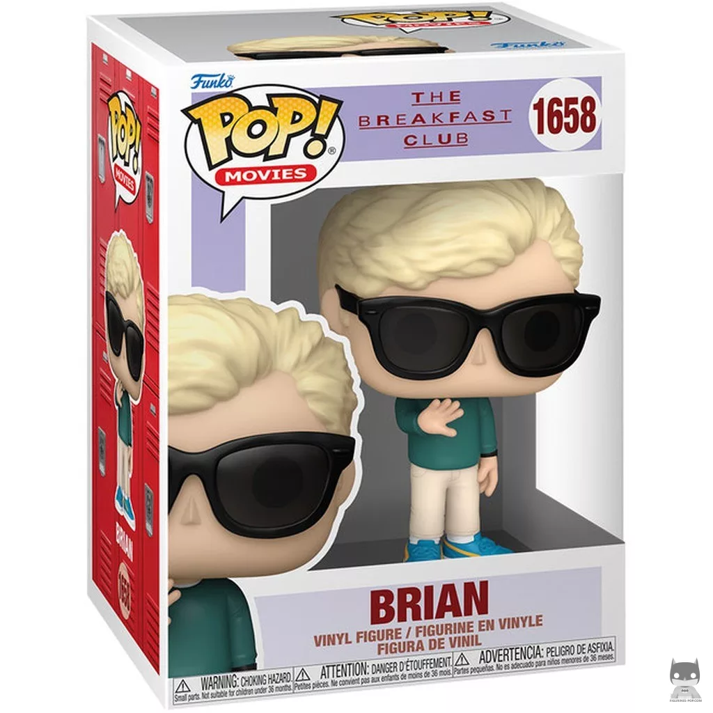 Figura Funko Pop! Brian Johnson en su caja