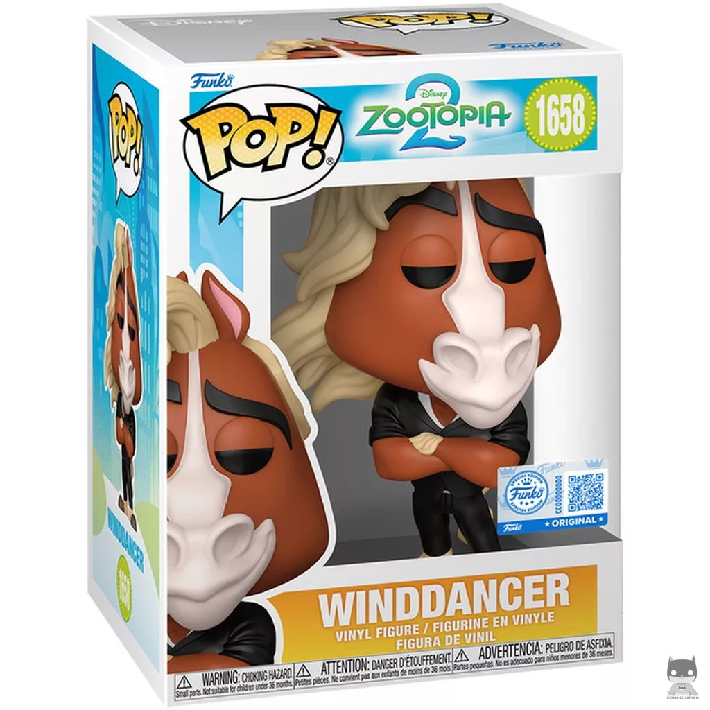 Figura Funko Pop! Winddancer en su caja