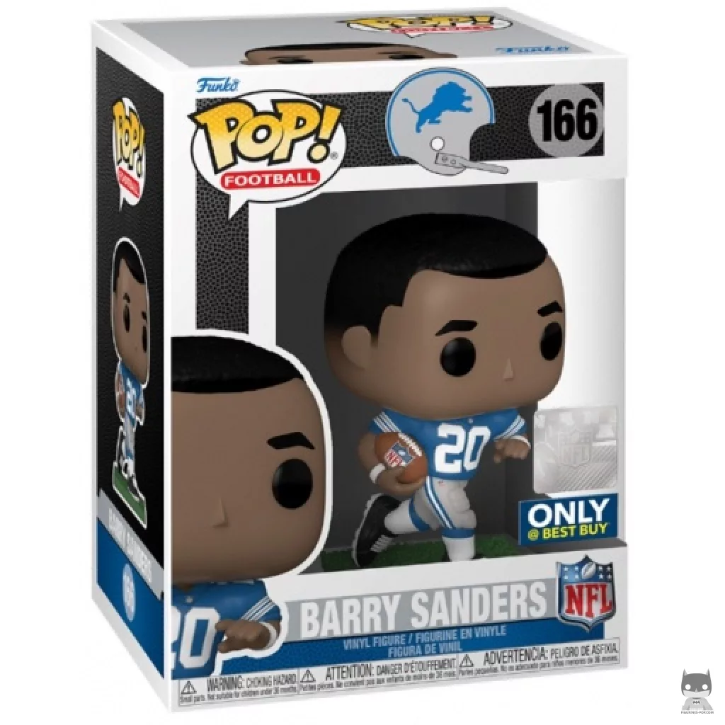 Figura Funko Pop! Barry Sanders en su caja