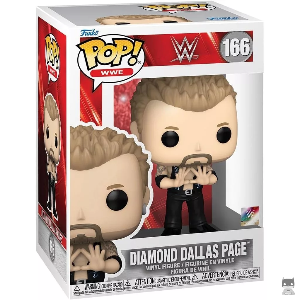 Figura Funko Pop! Diamond Dallas Page en su caja
