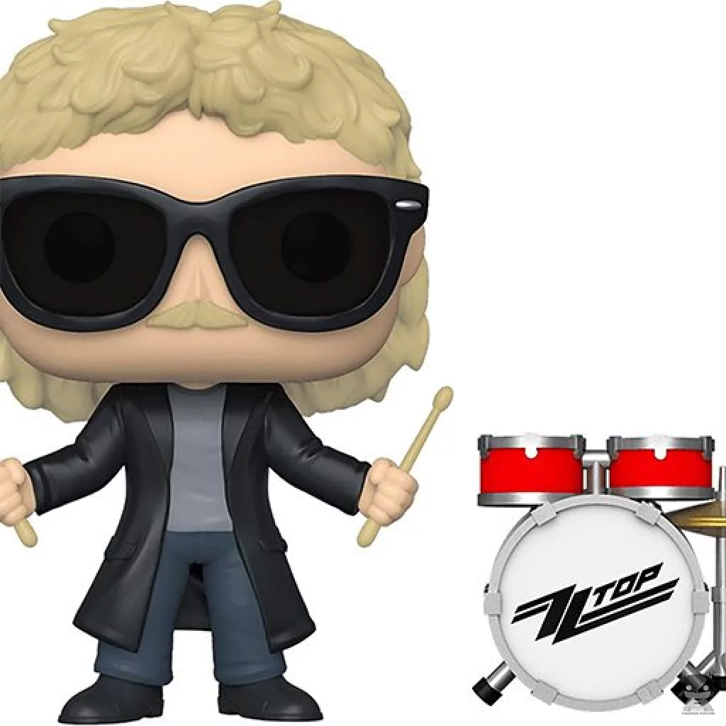 Figura Funko Pop! Frank Beard (ZZ Top)