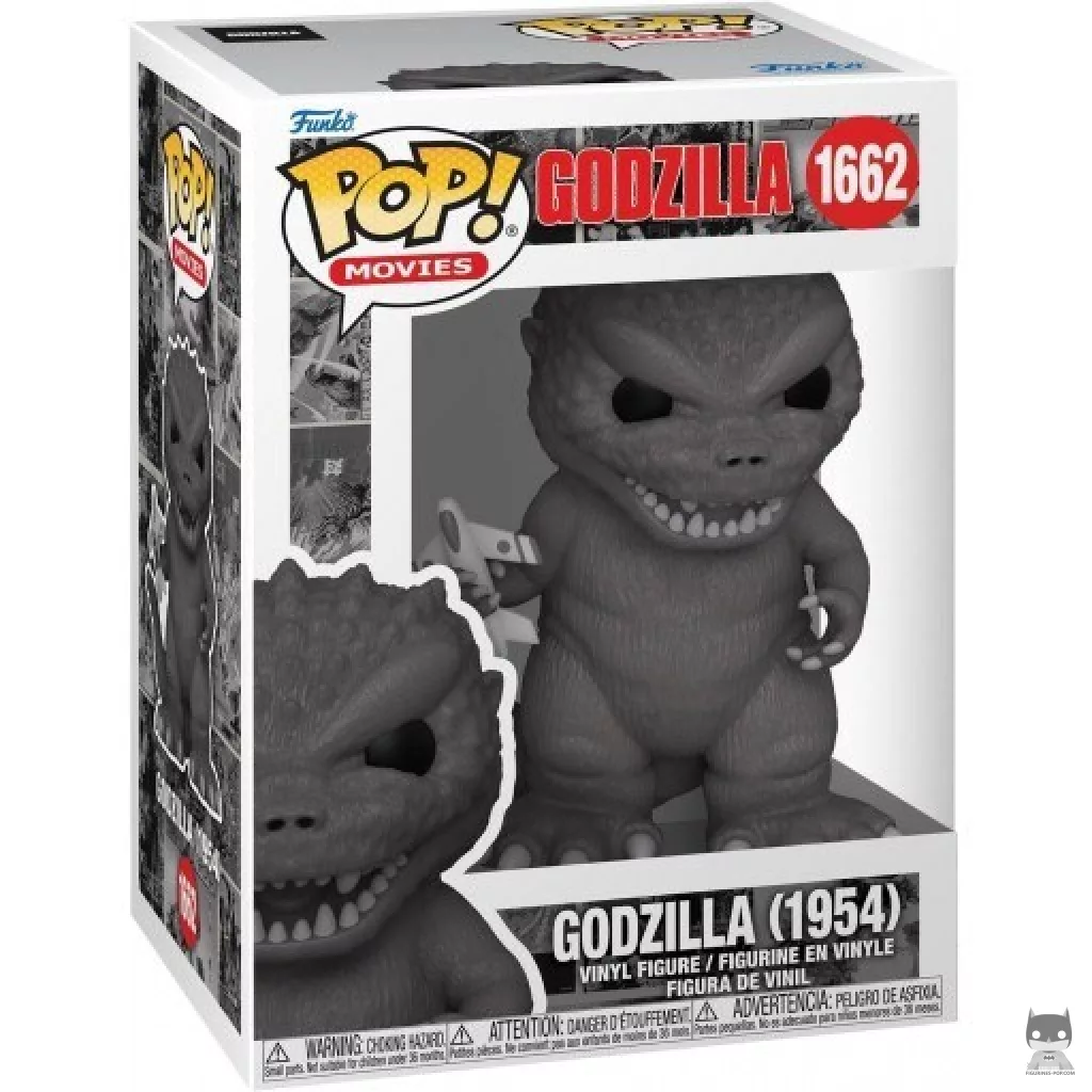 Figura Funko Pop! Godzilla (1954) en su caja