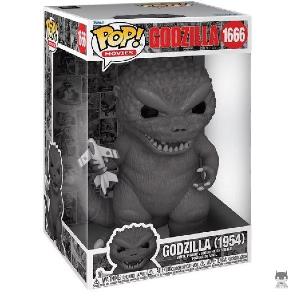 Figura Funko Pop! Godzilla (1954) (Supersized) en su caja