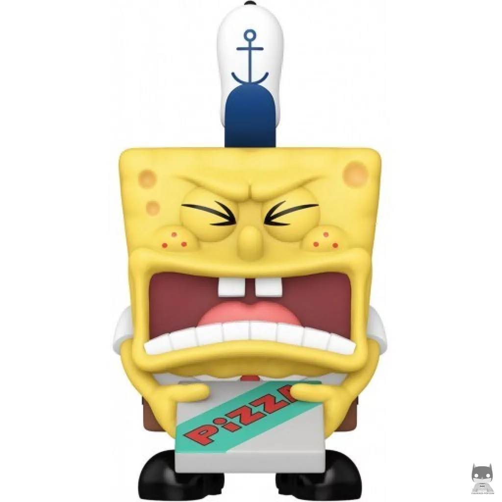 Figura Funko Pop! Bob Esponja pizza del Crustáceo Crujiente (Bob Esponja)