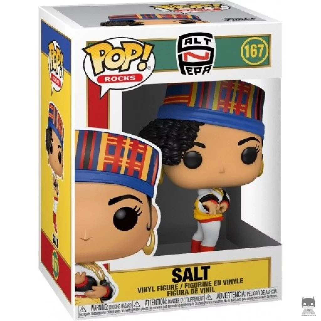 Figura Funko Pop! Salt en su caja