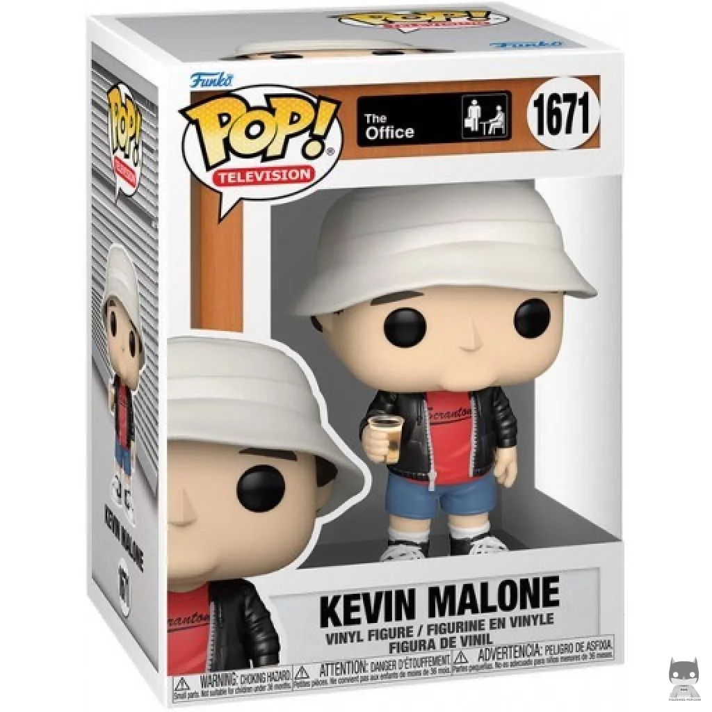Figura Funko Pop! Kevin Malone (Picnic de empresa) en su caja