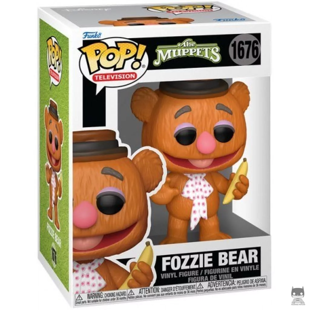Figura Funko Pop! Fozzie Bear en su caja