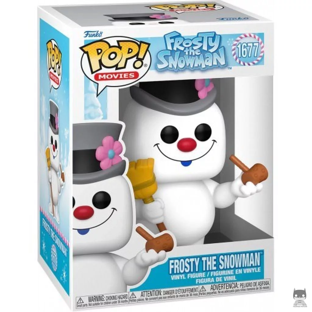 Figura Funko Pop! Frosty, el muñeco de nieve en su caja