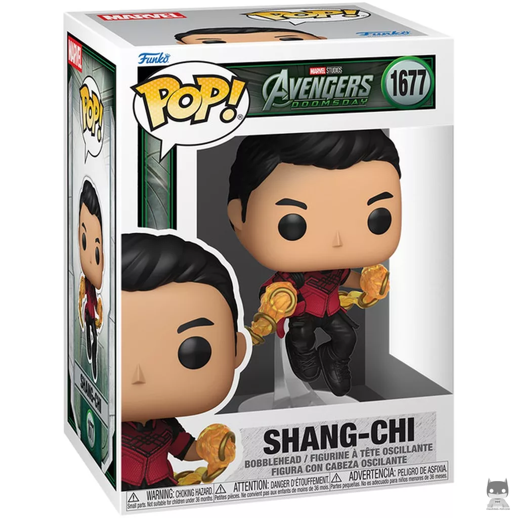 Figura Funko Pop! Shang-Chi en su caja