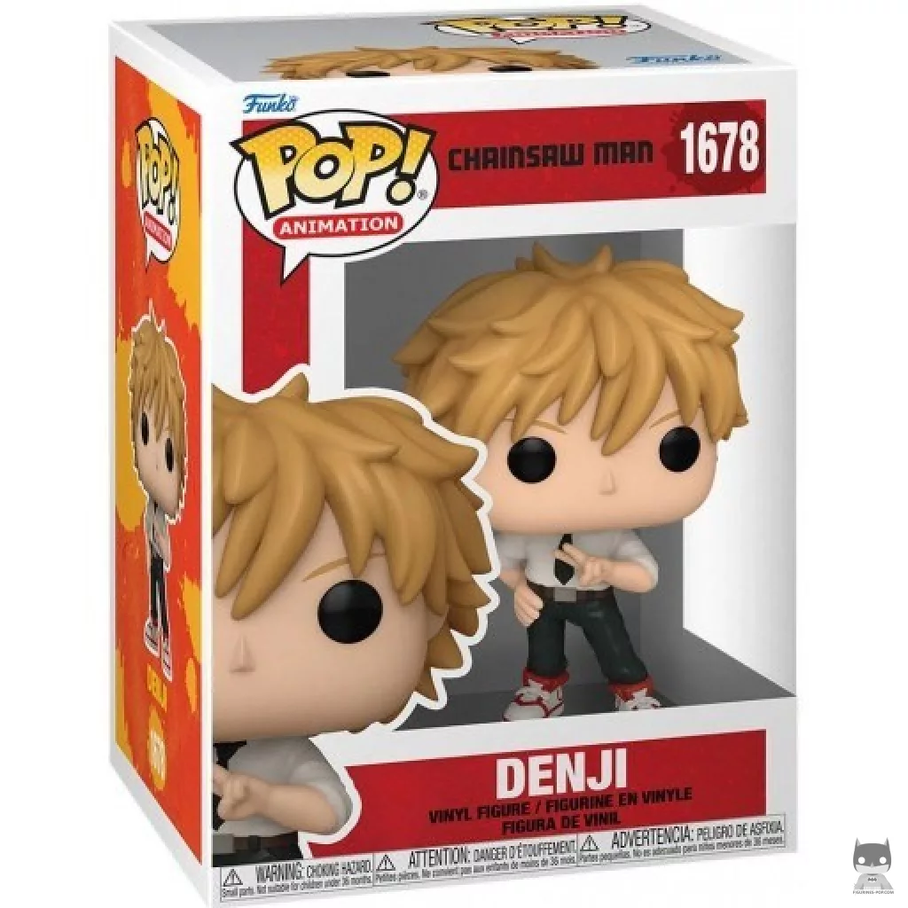 Figura Funko Pop! Denji en su caja