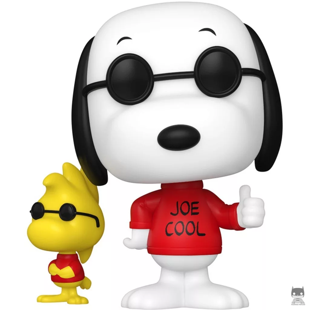 Figura Funko Pop! Joe Cool & Woodstock (Peanuts)