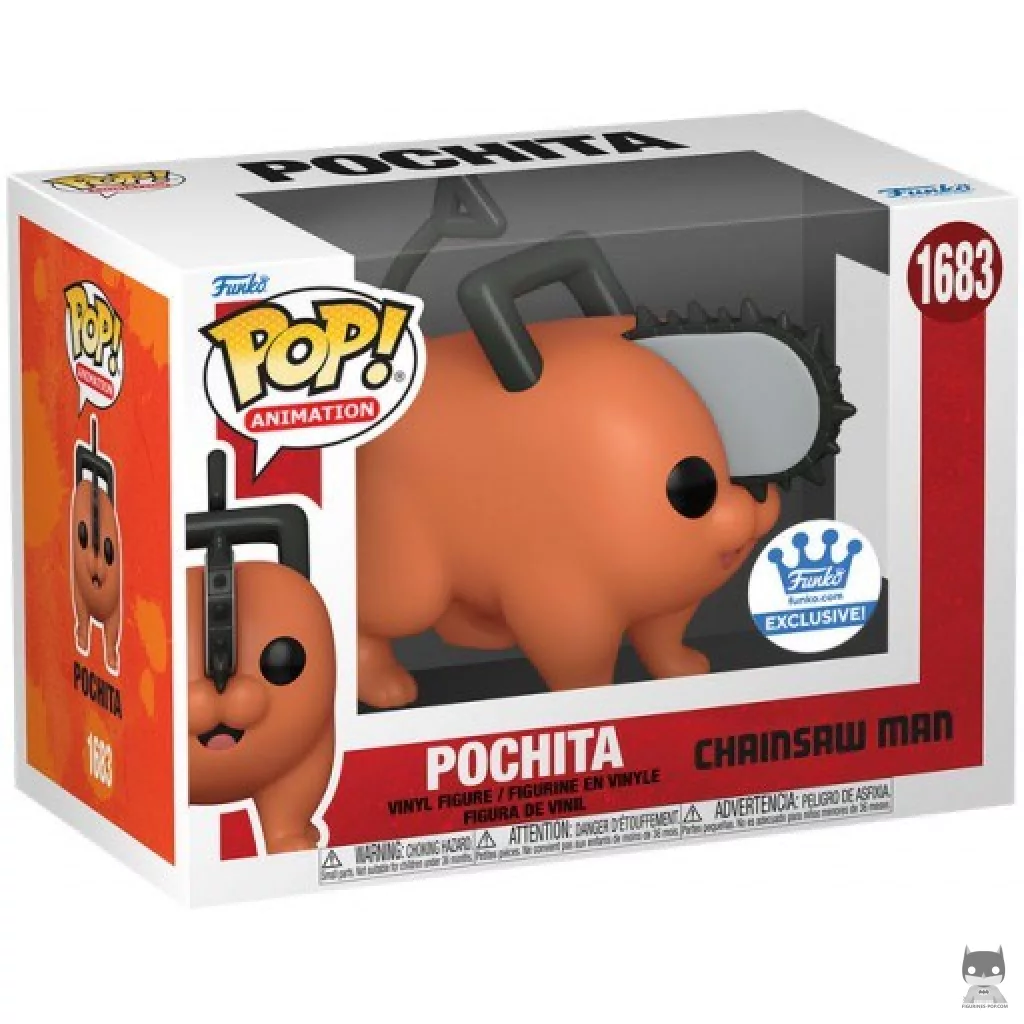 Figura Funko Pop! Pochita en su caja
