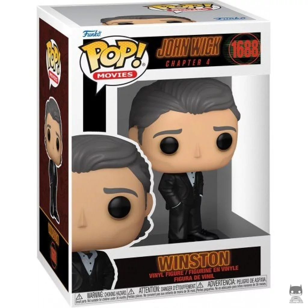 Figura Funko Pop! Winston en su caja