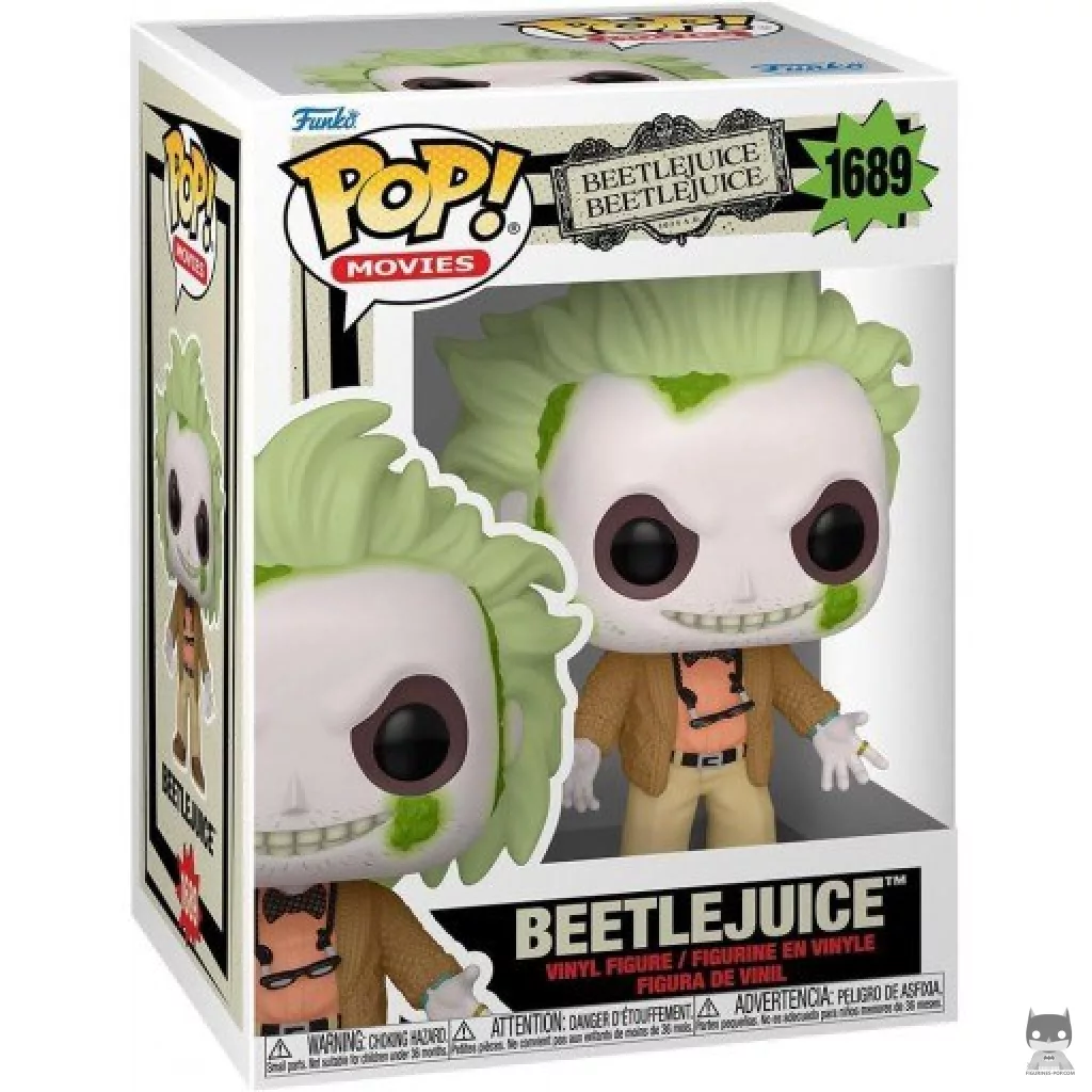 Figura Funko Pop! Beetlejuice en su caja