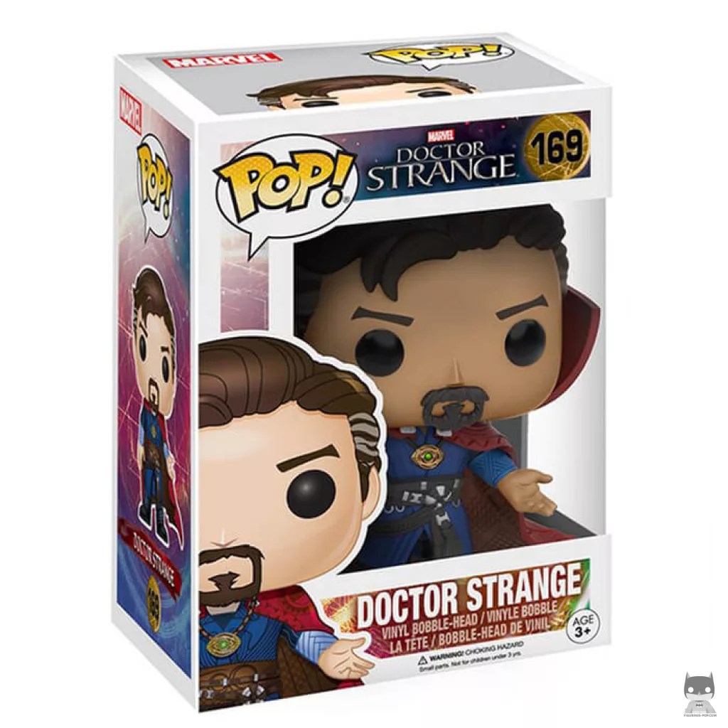 Figura Funko Pop! Doctor Strange en su caja