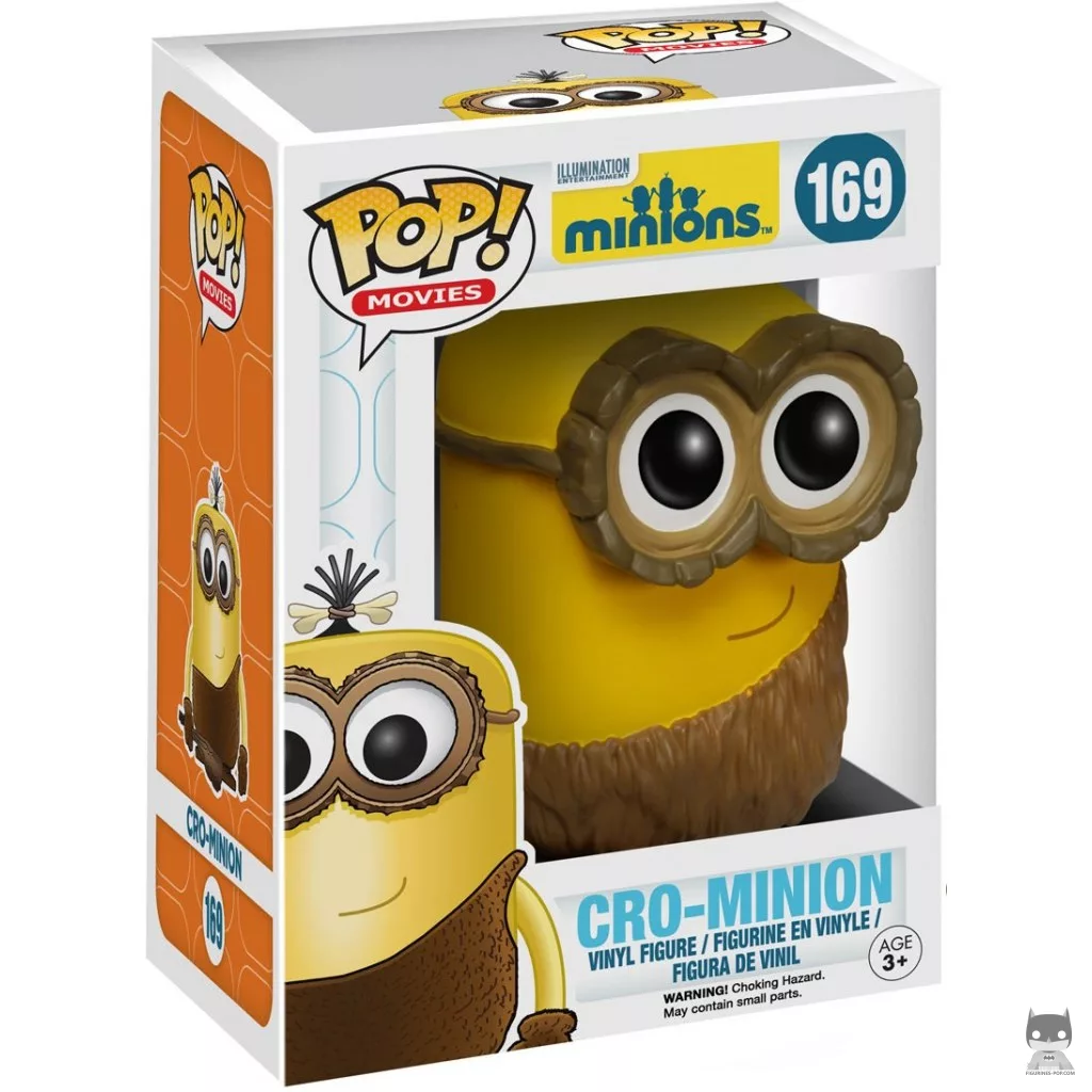 Figura Funko Pop! Cro-Minion en su caja