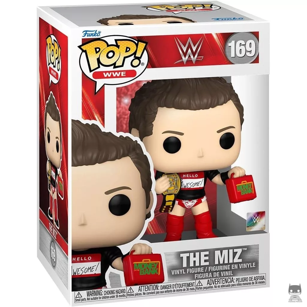 Figura Funko Pop! The Miz en su caja