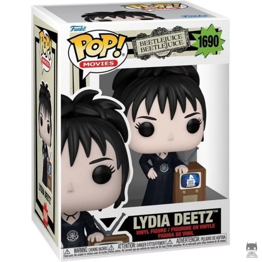 Figura Funko Pop! Lydia Deetz en su caja