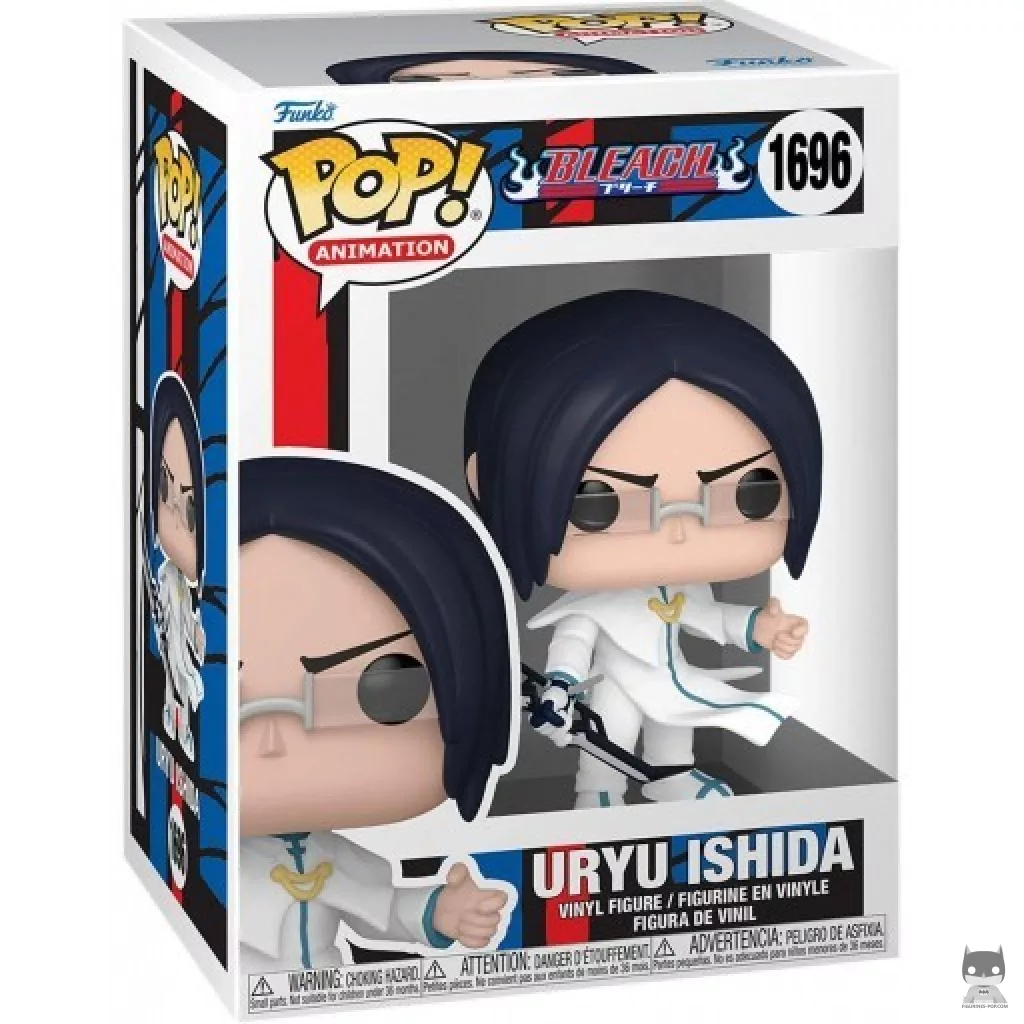 Figura Funko Pop! Uryu Ishida en su caja