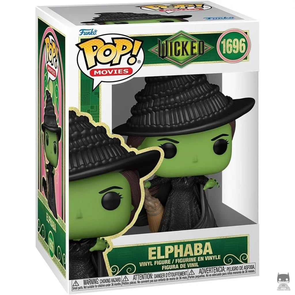 Figura Funko Pop! Elphaba en su caja