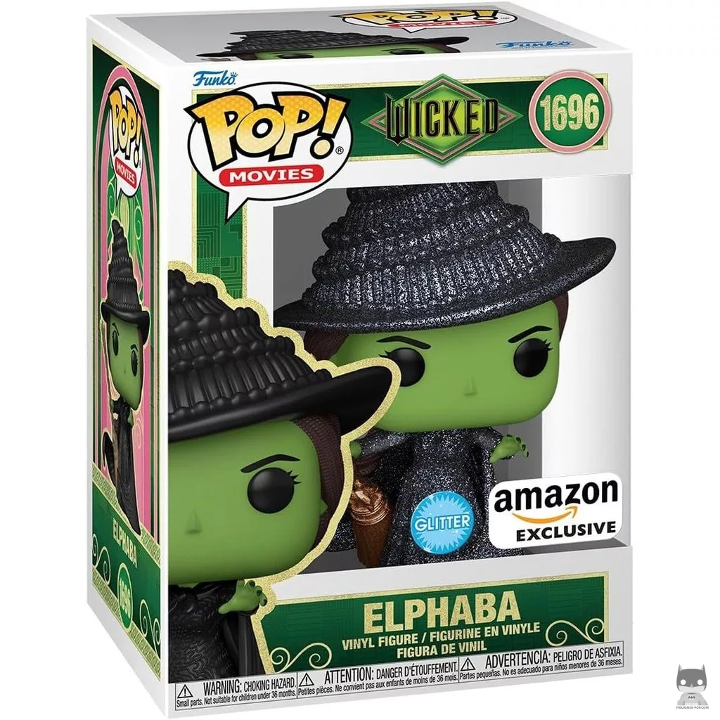 Figura Funko Pop! Elphaba (Purpurina de diamante) en su caja
