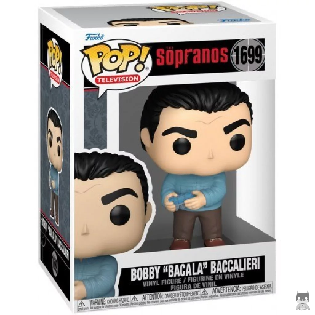 Figura Funko Pop! Bobby "Bacala" Baccalieri en su caja