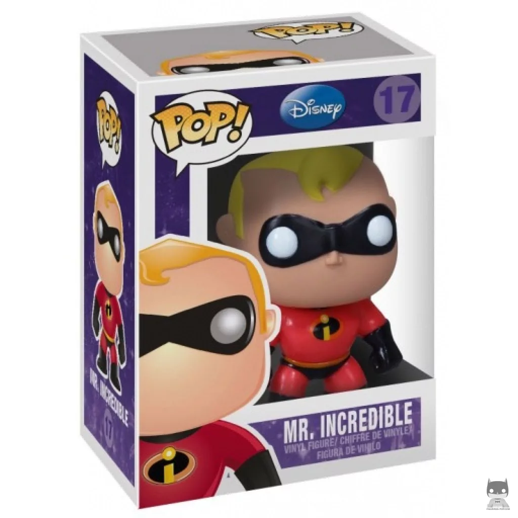 Figura Funko Pop! Mr. Increíble en su caja