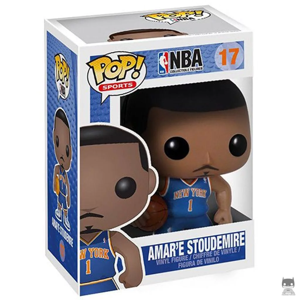 Figura Funko Pop! Amar'e Stoudemire en su caja