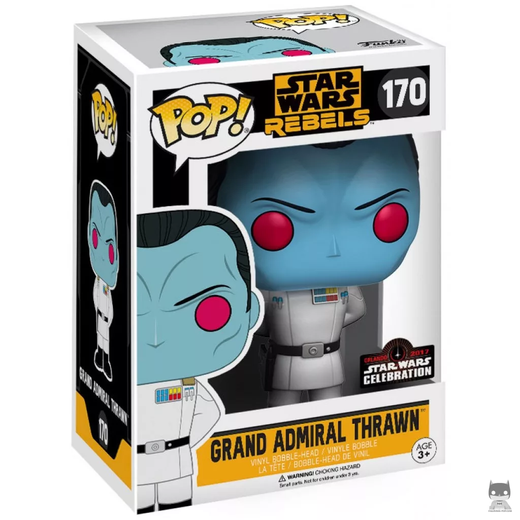 Figura Funko Pop! Gran Almirante Thrawn en su caja