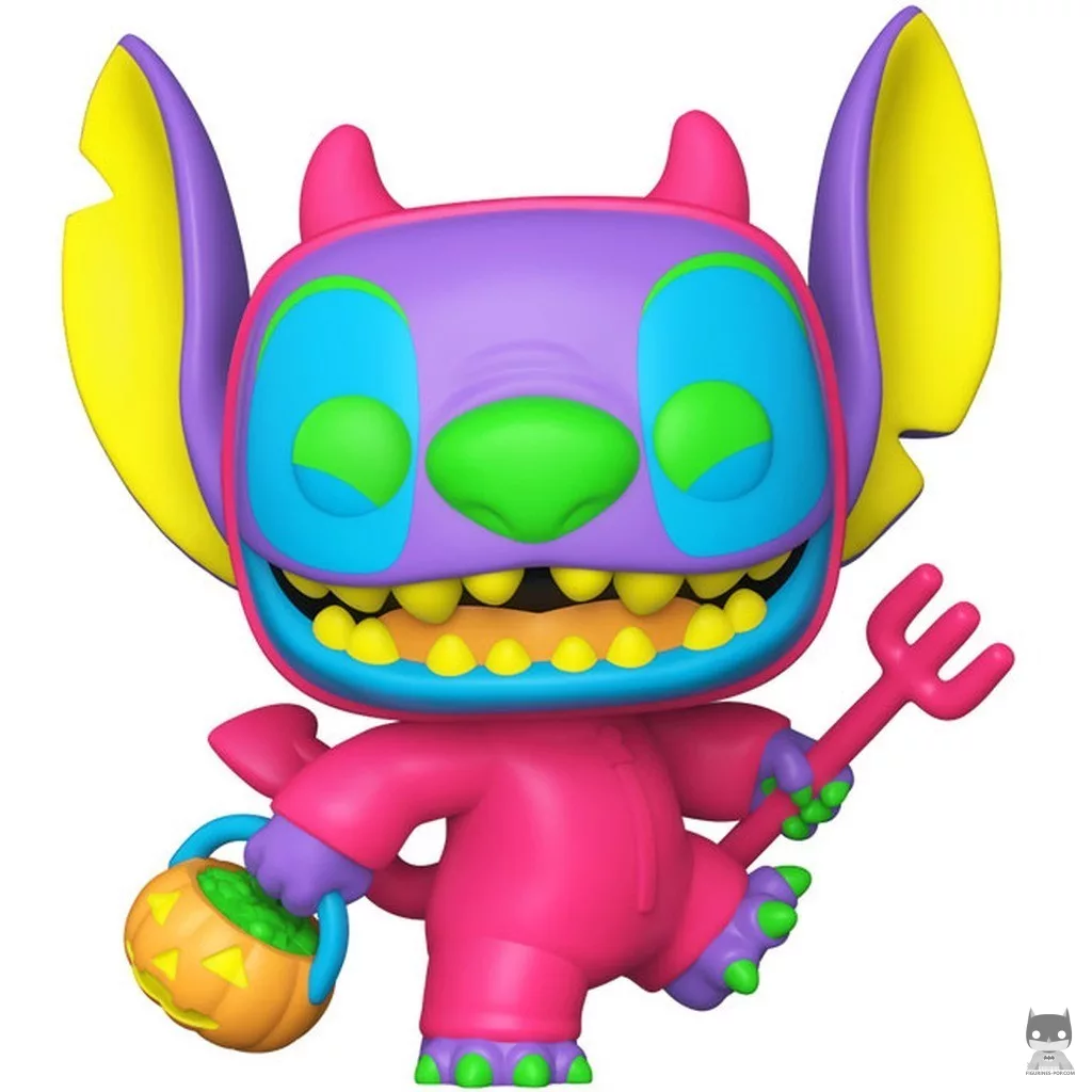 Figura Funko Pop! Stitch diabólico (Chase & Luz negra) (Lilo y Stitch)