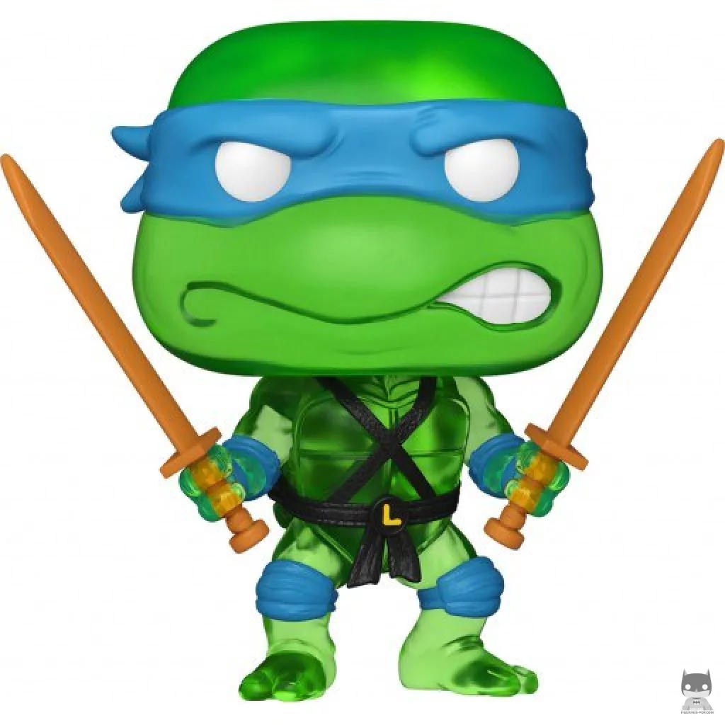 Figura Funko Pop! Leonardo (Translúcido) (Tortugas Ninja)