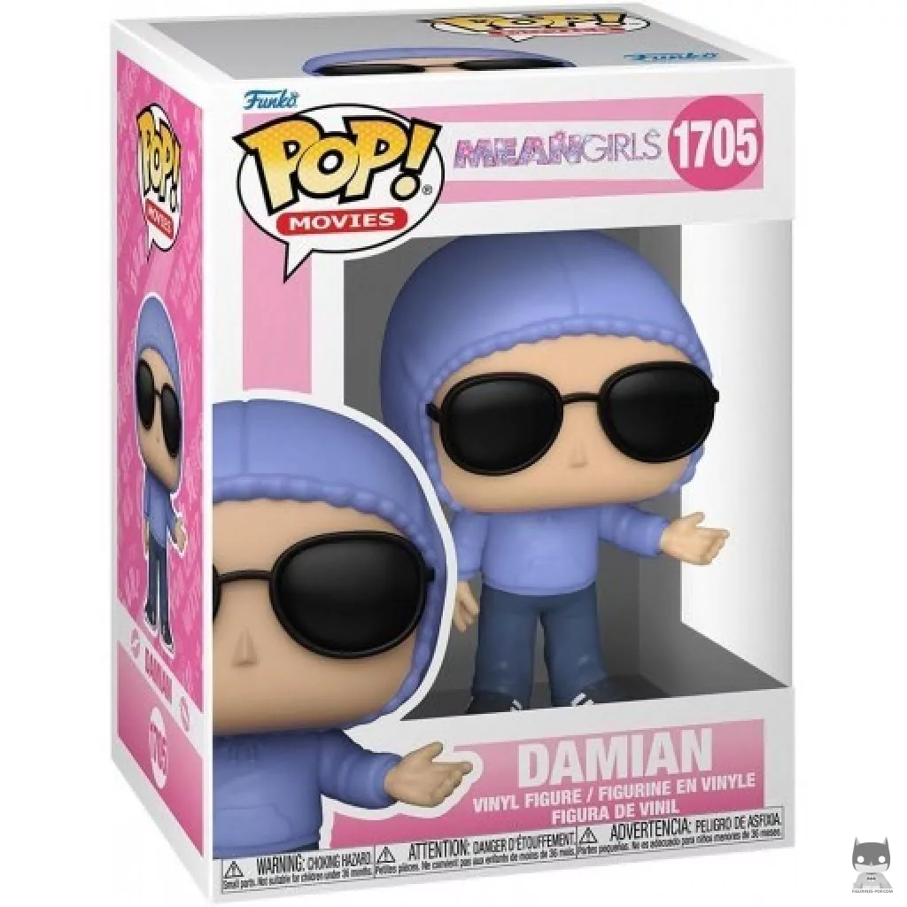 Figura Funko Pop! Damian en su caja