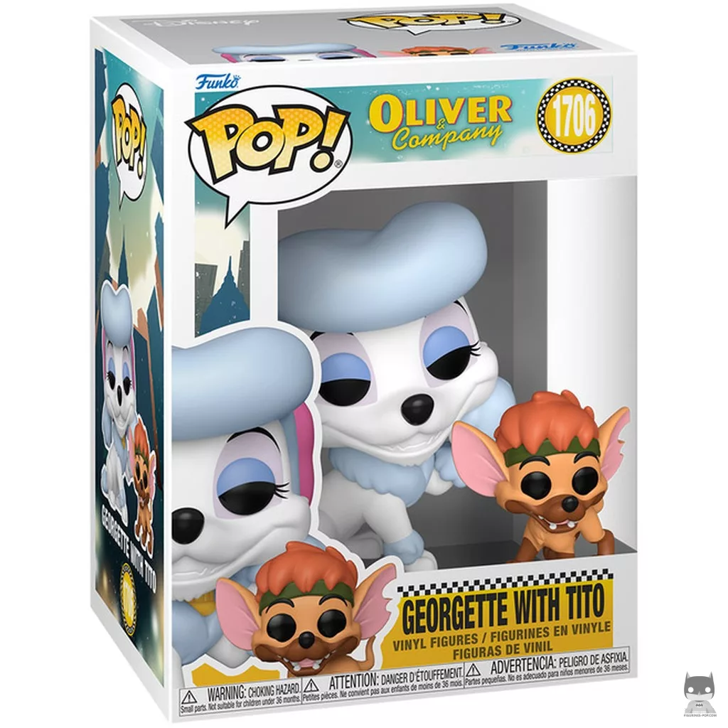 Figura Funko Pop! Georgette con Tito en su caja