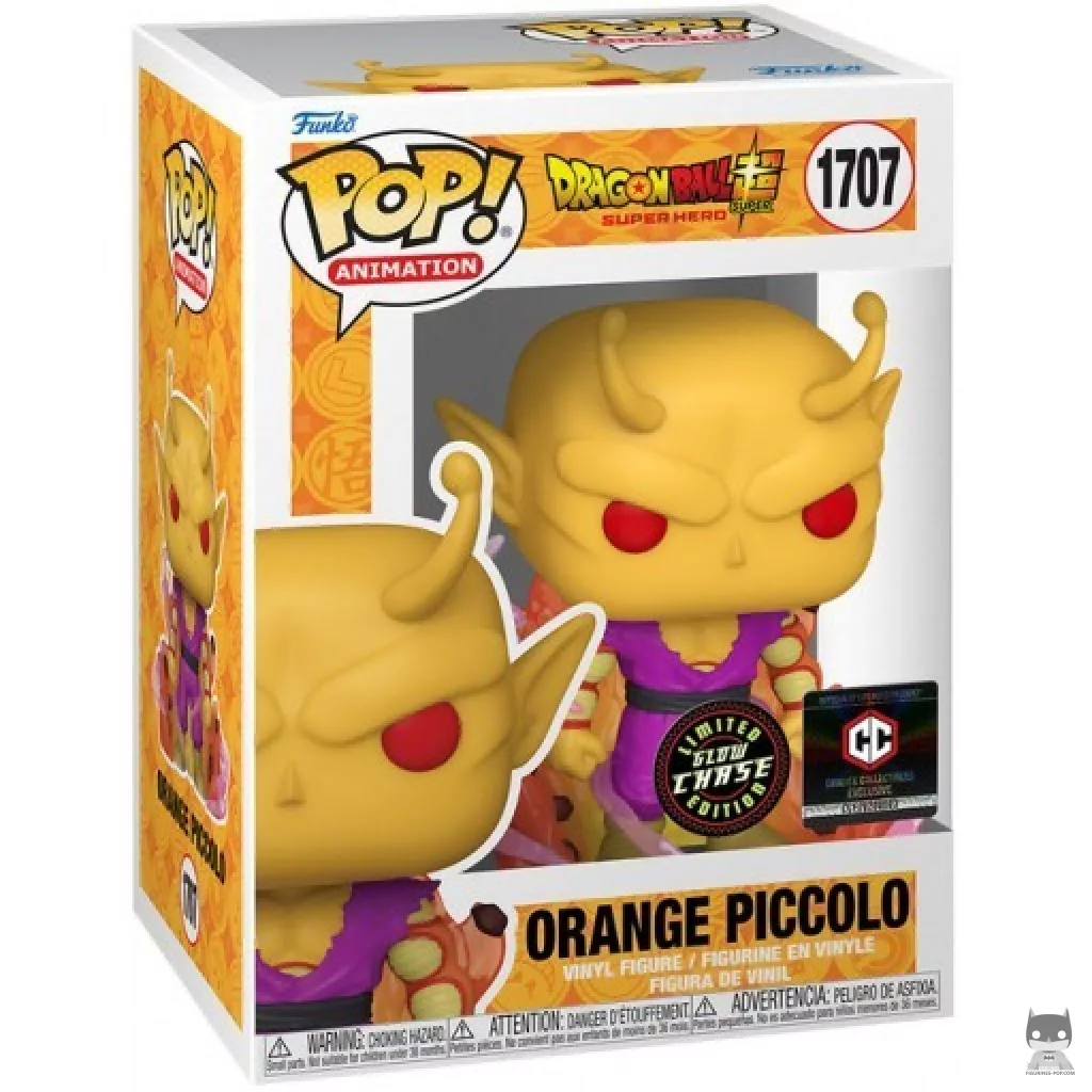 Figura Funko Pop! Piccolo Naranja (Chase & Brilla en la oscuridad) en su caja
