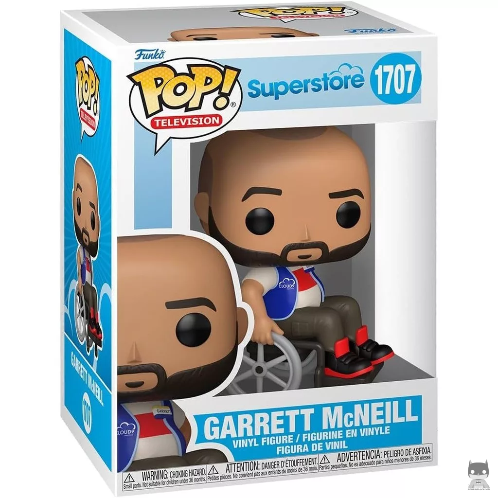 Figura Funko Pop! Garrett McNeill en su caja