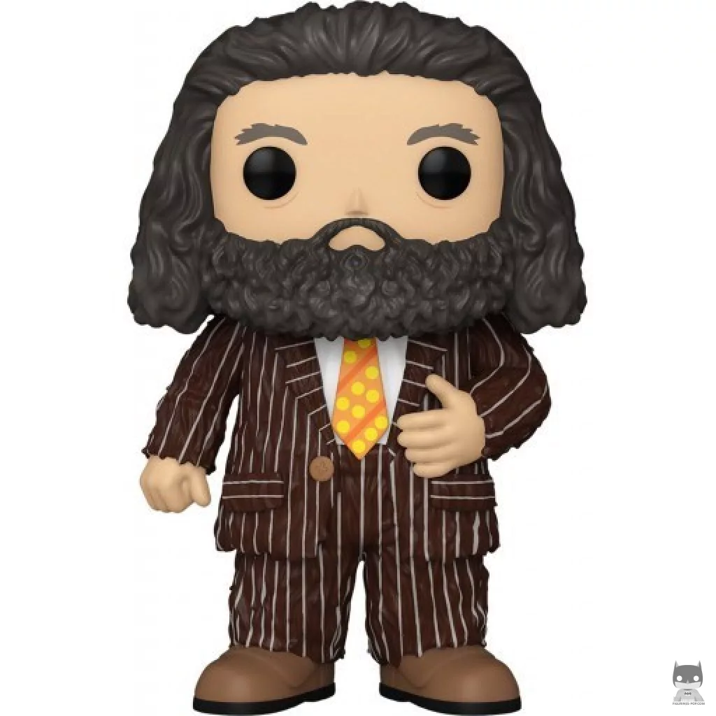 Figura Funko Pop! Rubeus Hagrid con abrigo de piel (Supersized) (Harry Potter)
