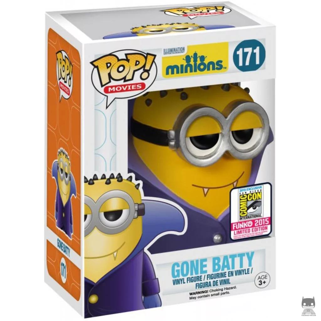 Figura Funko Pop! Gone Batty en su caja