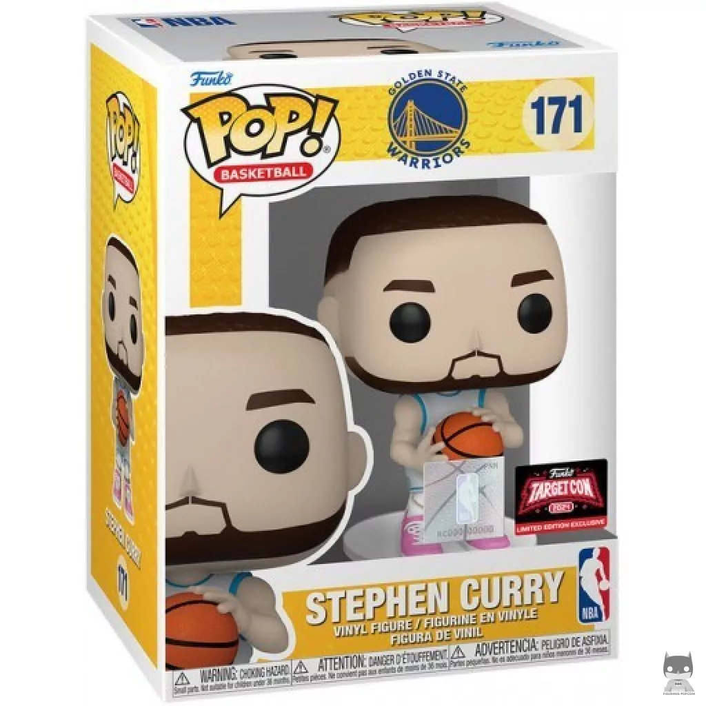 Figura Funko Pop! Stephen Curry en su caja