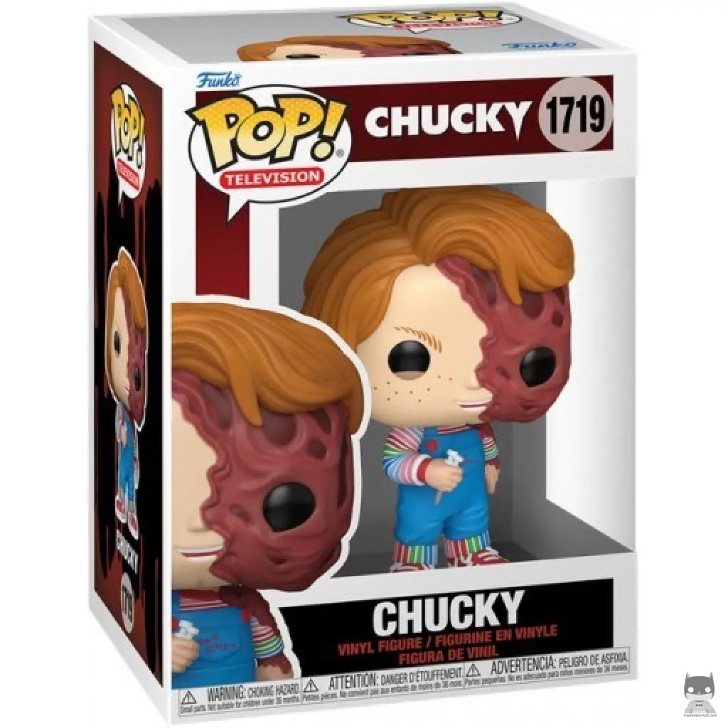 Figura Funko Pop! Chucky en su caja