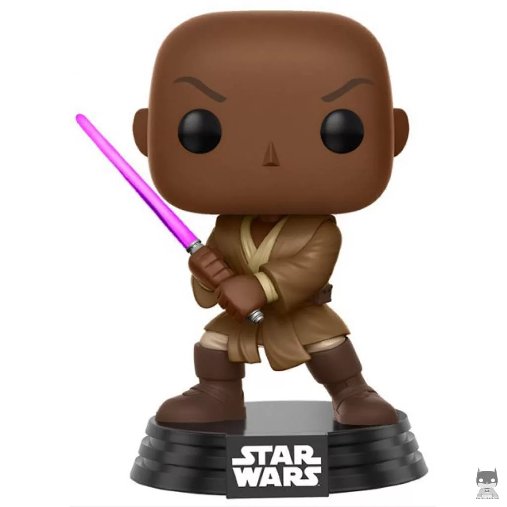 Figura Funko Pop! Mace Windu (Star Wars: Episodio II, El ataque de los clones)