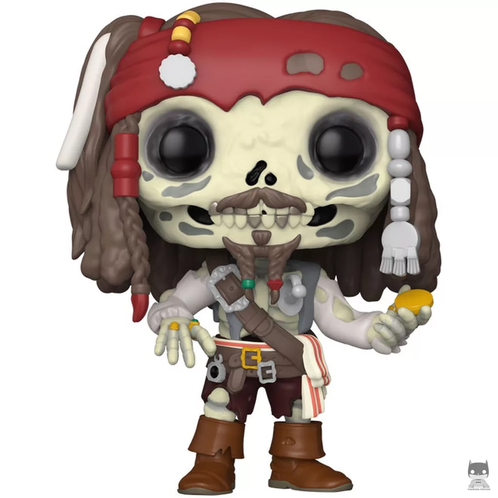 Figura Funko Pop! Jack Sparrow (Esqueleto) (Piratas del Caribe)