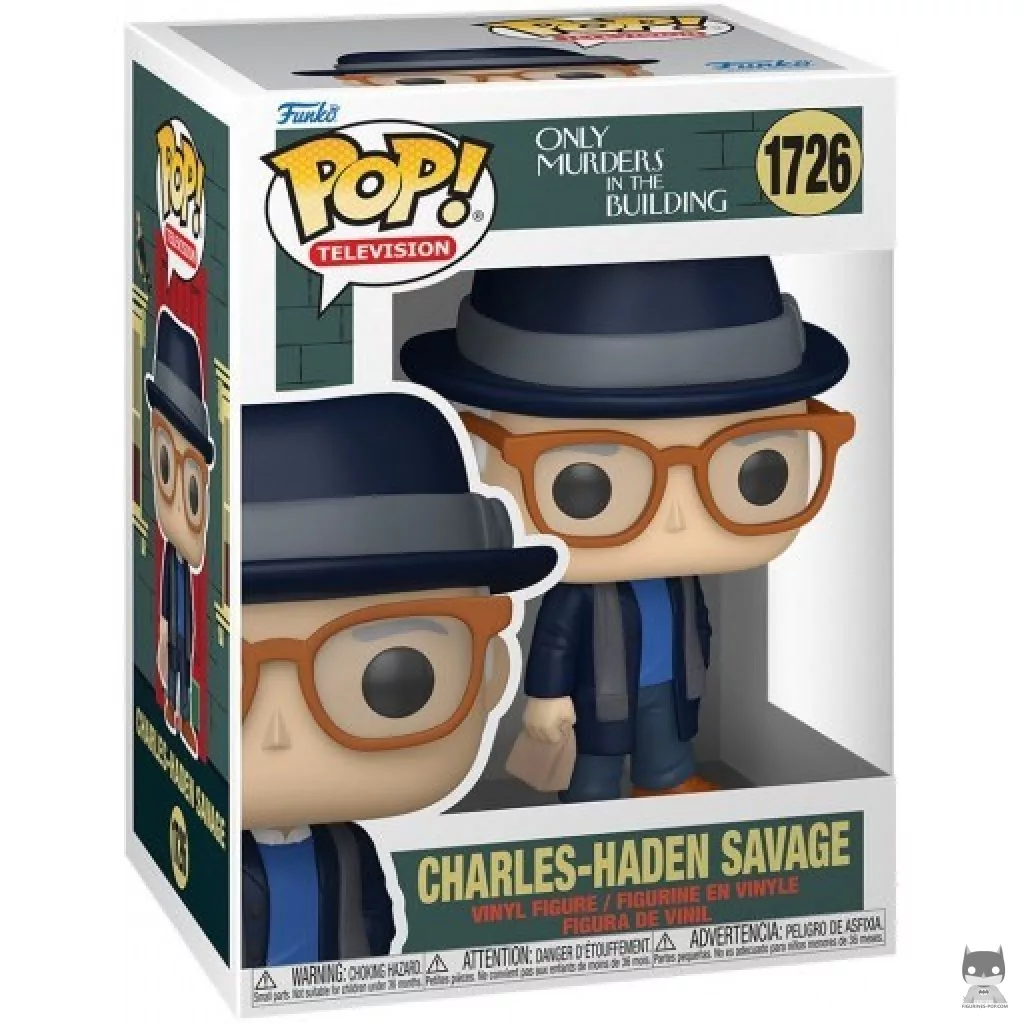 Figura Funko Pop! Charles-Haden Savage en su caja