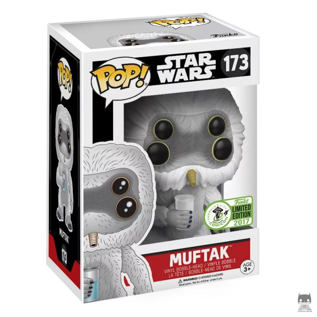 Figura Funko Pop! Muftak en su caja