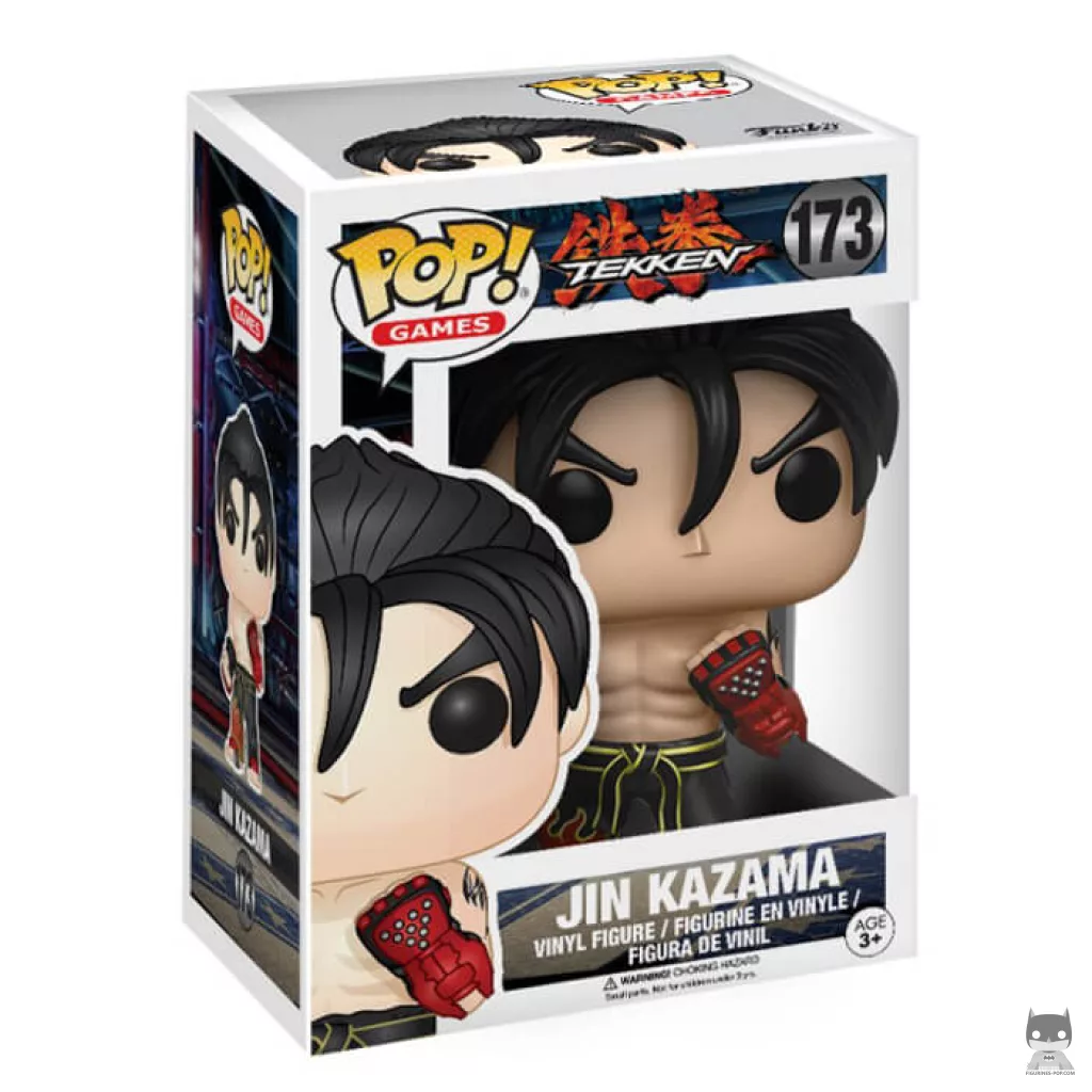 Figura Funko Pop! Jin Kazama en su caja