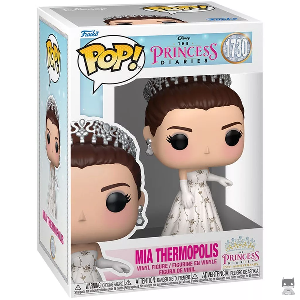 Figura Funko Pop! Mia Thermopolis en su caja